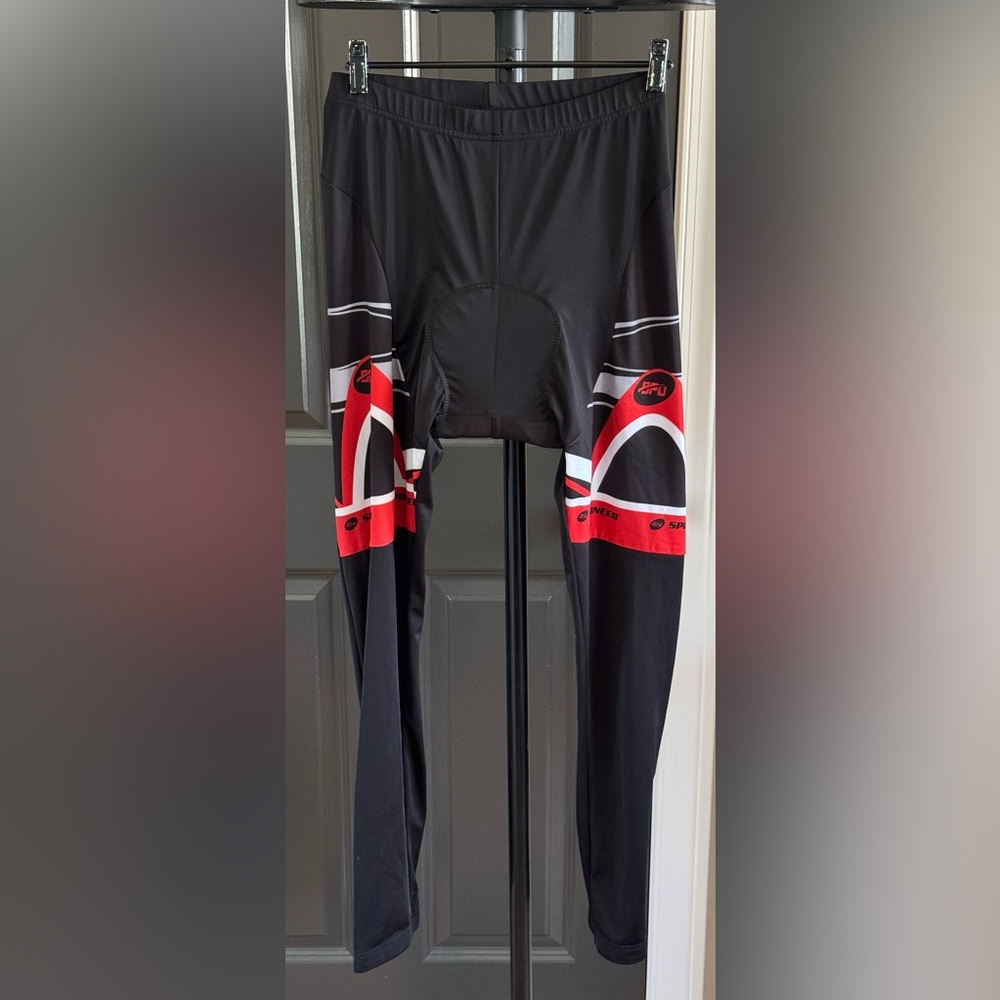 Sponeed Men’s Cycling Long Pants Size Large (USA) New With Tags